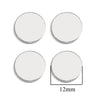 Jewelry Accessories Stainless Steel Round Disc Carved Tail Plate Pendant With Totem Pattern And Welding Production