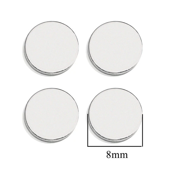 Jewelry Accessories Stainless Steel Round Disc Carved Tail Plate Pendant With Totem Pattern And Welding Production