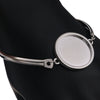 Jewelry Accessories Stainless Steel Round Diy Bracelet With Polishing Process
