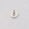 Jewelry Accessories Stainless Steel Round Hollow Humanshaped Fine Polishing Glossy Pendant For Boys And Girls