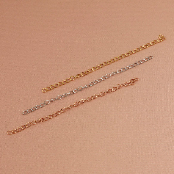 Jewelry Accessories Tail Chain Stainless Steel Electroplating Diy Handmade Simple Style