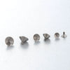 Jewelry Accessories Titanium Alloy Horseshoe Ring Polishing Fashion Geometric Diy Puncture