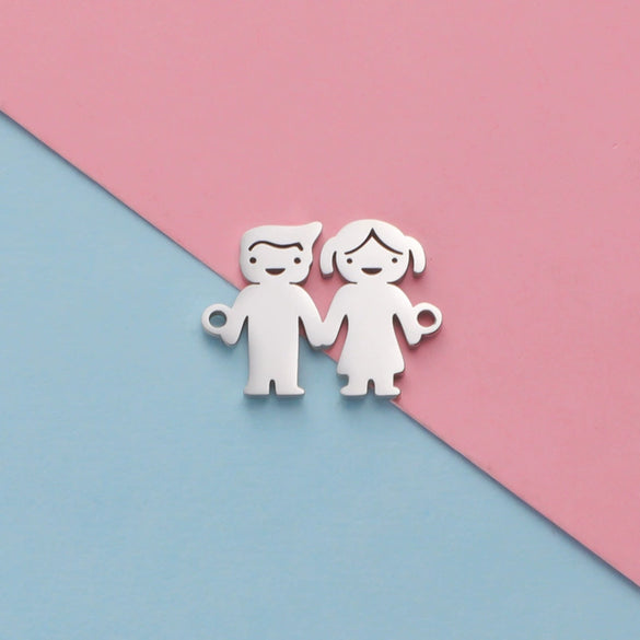Jewelry Accessories Titanium Steel Cartoon Shape Pendant Fine Polishing