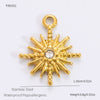 Jewelry Accessories Titanium Steel Heart Pearl Butterfly Love Flowers Minimalist Electroplating Pendant For Women