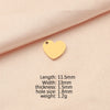Jewelry Accessories Titanium Steel Love Puzzle Pendant With Splicing Split Style And Fine Polishing