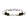 Jewelry Accessories Unisex Handmade Agate Bracelet With Geometric Pattern