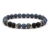 Jewelry Accessories Unisex Handmade Agate Bracelet With Geometric Pattern
