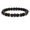 Jewelry Accessories Unisex Handmade Agate Bracelet With Geometric Pattern