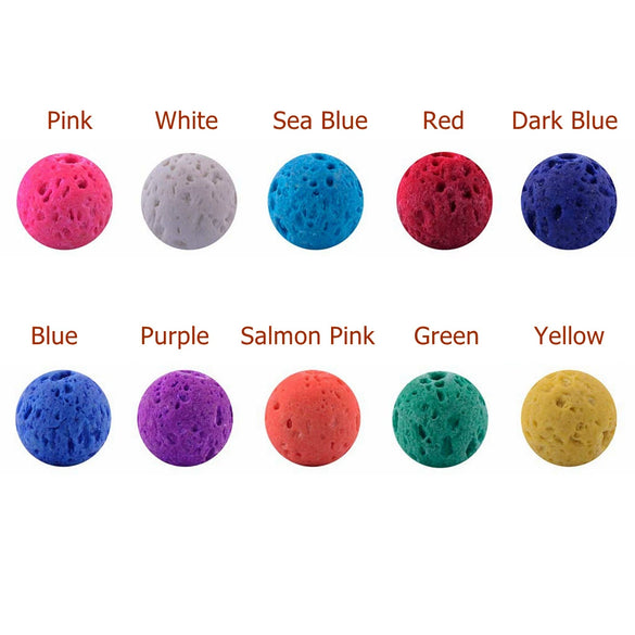 Jewelry Accessories Volcanic Rock Beaded Fuel Injection Natural Stone