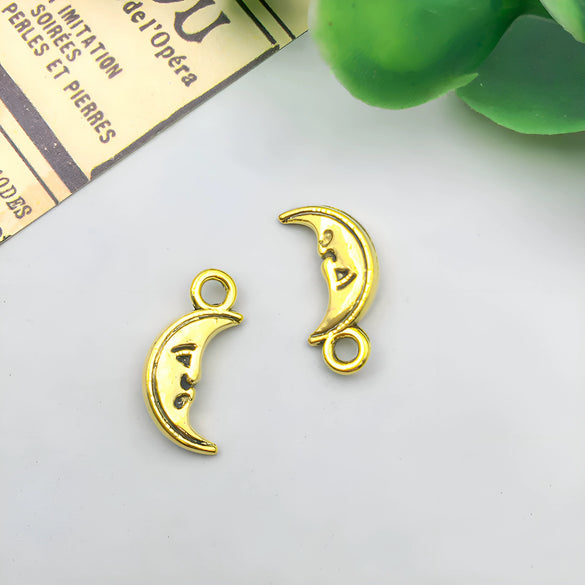 Jewelry Accessories Zinc Alloy Pendant Retro Antique Style Electroplated With Sun Moon Star Pattern