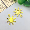 Jewelry Accessories Zinc Alloy Pendant Retro Antique Style Electroplated With Sun Moon Star Pattern