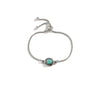 Jewelry Alloy Box Chain Bracelet Geometric Diamond Women's Retro Style Adjustable