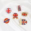 Jewelry Alloy British Flag Brooch Electroplating Unisex Fashion Personality Oil Drop Pin Garment