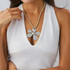 Jewelry Alloy Conch Pendant Necklace Sweet Style Animal Zodiac Geometric Electroplating For Women