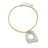 Jewelry Alloy Conch Pendant Necklace Sweet Style Animal Zodiac Geometric Electroplating For Women