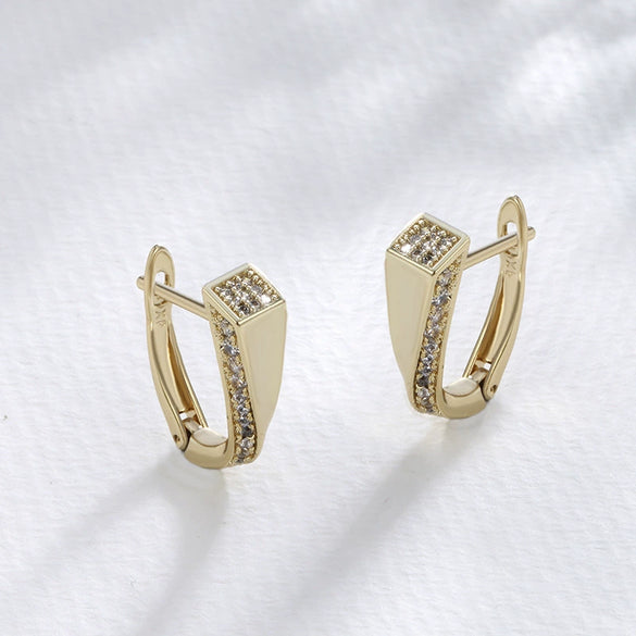 Jewelry Alloy Copper Zinc Alloy Electroplated Letter Style For Women
