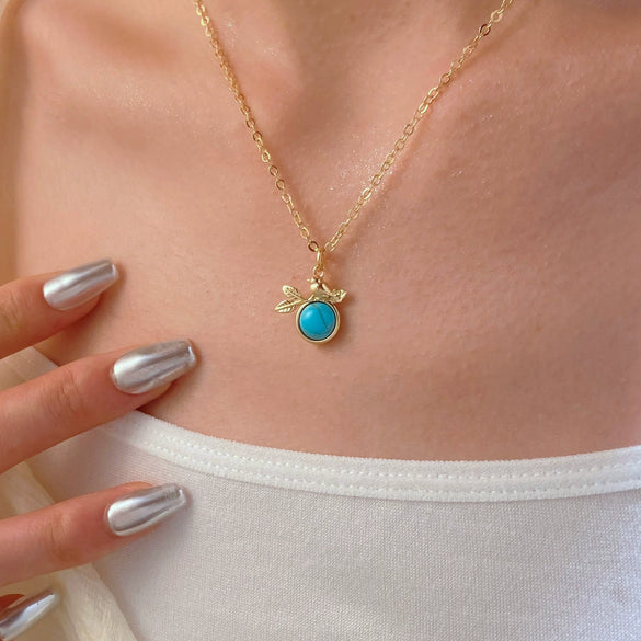 Jewelry Alloy Devil's Eye Geometric Handmade Bohemian Style Necklace For Women