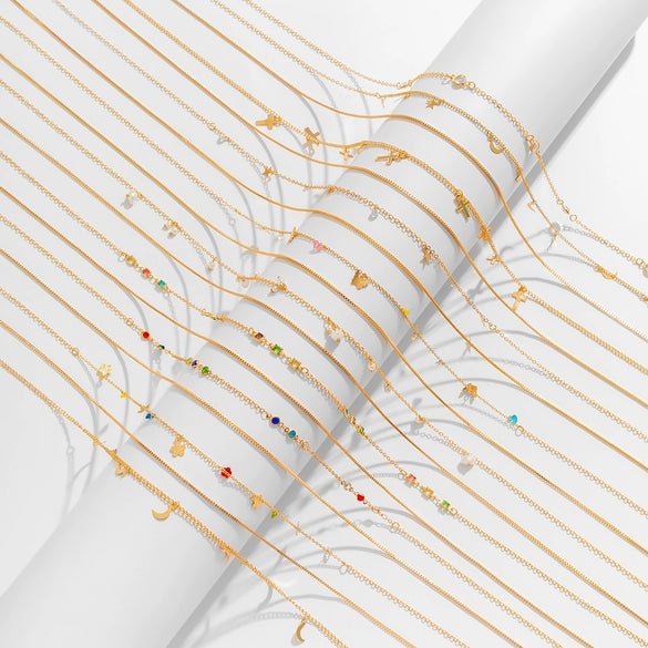 Jewelry Alloy Double Circle Chain Waist Chain Body Chain For Female