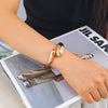 Jewelry Alloy Exaggerated Water Drops Geometric Diamond Bracelet