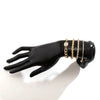 Jewelry Alloy Full Twist Chain Bracelet Geometric Style Diamond Design For Women