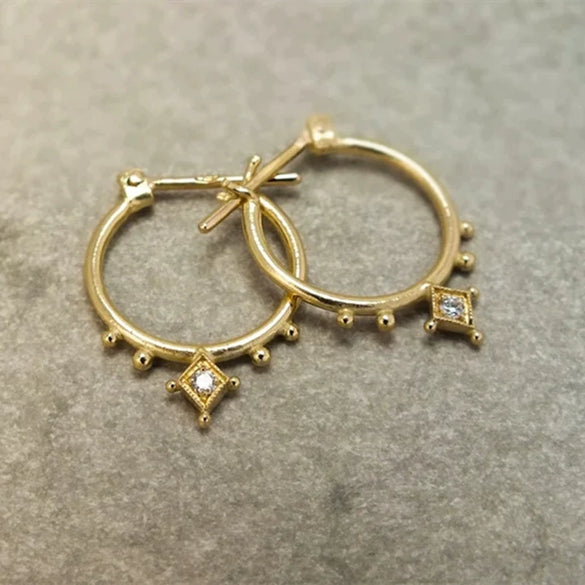 Jewelry Alloy Geometric Circle Earring