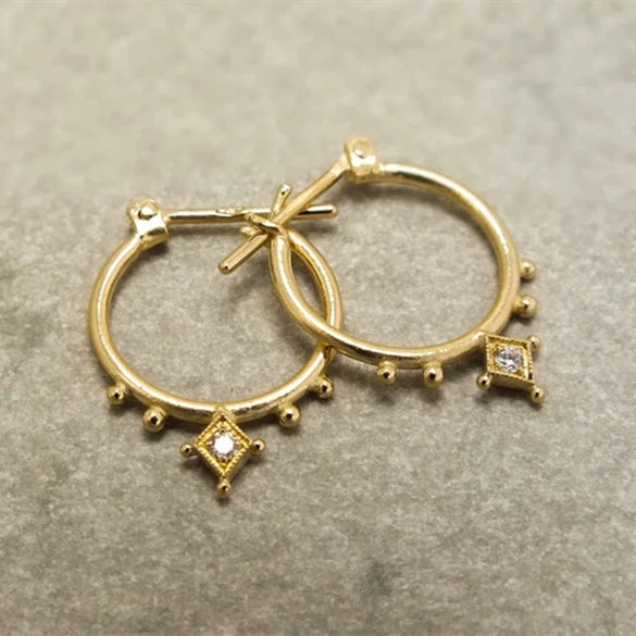 Jewelry Alloy Geometric Circle Earring