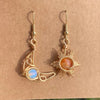 Jewelry Alloy Geometric Earrings Electroplating Fashion Style