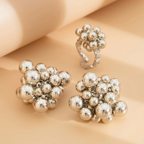 Jewelry Alloy Geometric Electroplated Women's Earrings