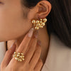 Jewelry Alloy Geometric Electroplated Women's Earrings