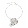 Jewelry Alloy Geometric Flower Metal Choker Collar Necklace For Women