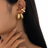 Jewelry Alloy Geometric Minimalist Electroplated Ear Clip Suit