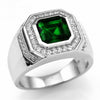 Jewelry Alloy Geometric Pattern Electroplated Twocolor Plating Inlaid Goose Eggshaped Zircon Engagement Ring