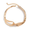 Jewelry Alloy Geometric Punk Style Buckle Collar Clavicle Chain Choker For Women