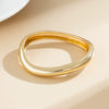 Jewelry Alloy Glossy Spring Bracelet Set Fashion Geometric Electroplating Design