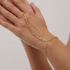 Jewelry Alloy Glossy Spring Bracelet Set Fashion Geometric Electroplating Design