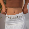 Jewelry Alloy Hollow Love Crescent Waist Chain Retro Style