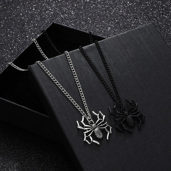 Jewelry Alloy Insect Pendant Necklace Electroplating Street Punk Three Dimensional Design