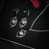 Jewelry Alloy Iron Chain Animal Zodiac Gothic Vintage Spider Pendant Electroplating Necklace For Women