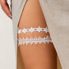 Jewelry Alloy Lace Ribbon Geometric Leg Chain For Women
