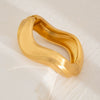 Jewelry Alloy Light Luxury Irregular Bracelet Electroplated