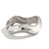Jewelry Alloy Metal Pleated Irregular Trimming Spring Bracelet Ins Style Electroplated