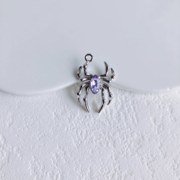 Jewelry Alloy Metallic Spider Exaggerated Funny Personality Environmental Protection