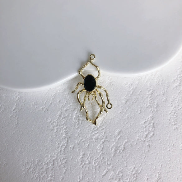 Jewelry Alloy Metallic Spider Exaggerated Funny Personality Environmental Protection