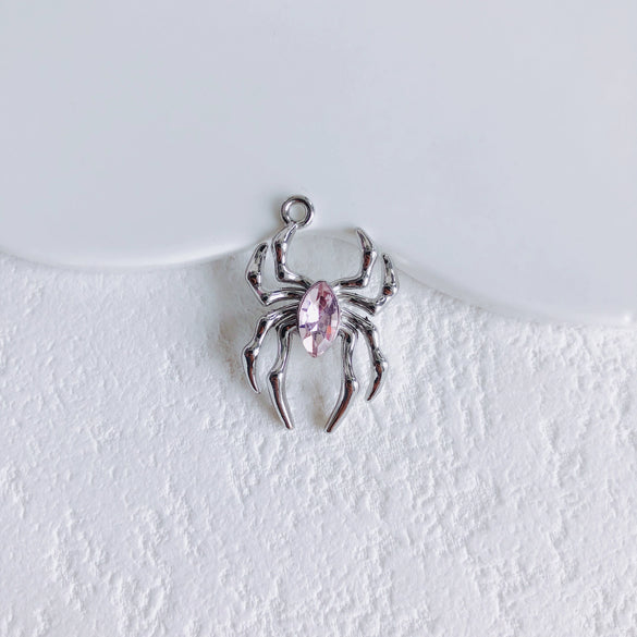 Jewelry Alloy Metallic Spider Exaggerated Funny Personality Environmental Protection