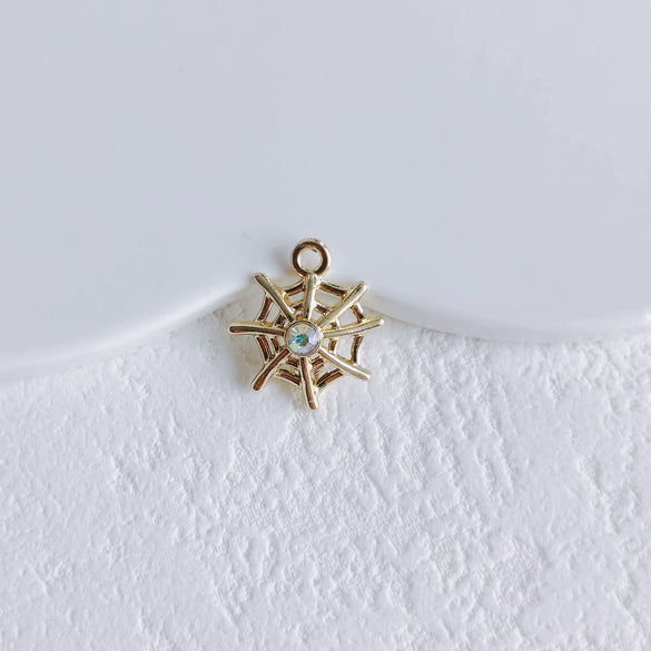 Jewelry Alloy Metallic Spider Exaggerated Funny Personality Environmental Protection