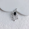 Jewelry Alloy Metallic Spider Exaggerated Funny Personality Environmental Protection