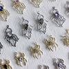 Jewelry Alloy Metallic Spider Exaggerated Funny Personality Environmental Protection