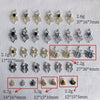 Jewelry Alloy Metallic Spider Exaggerated Funny Personality Environmental Protection