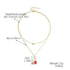 Jewelry Alloy Pearl Chain Heart Bow Geometric Sweet Style Electroplating Valentine's Day Women's Bracelet Necklace