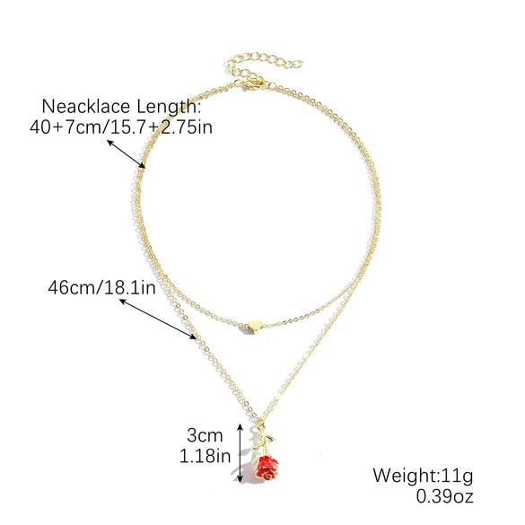 Jewelry Alloy Pearl Chain Heart Bow Geometric Sweet Style Electroplating Valentine's Day Women's Bracelet Necklace